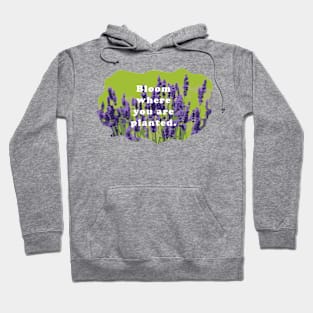 Bloom  Where You Are Planted Hoodie